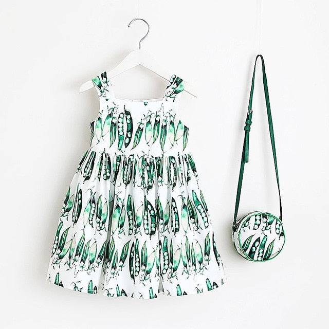 Toddler Holiday Dresses with Matching Purse