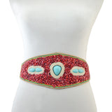 Bohemian Charm Belt with Beading