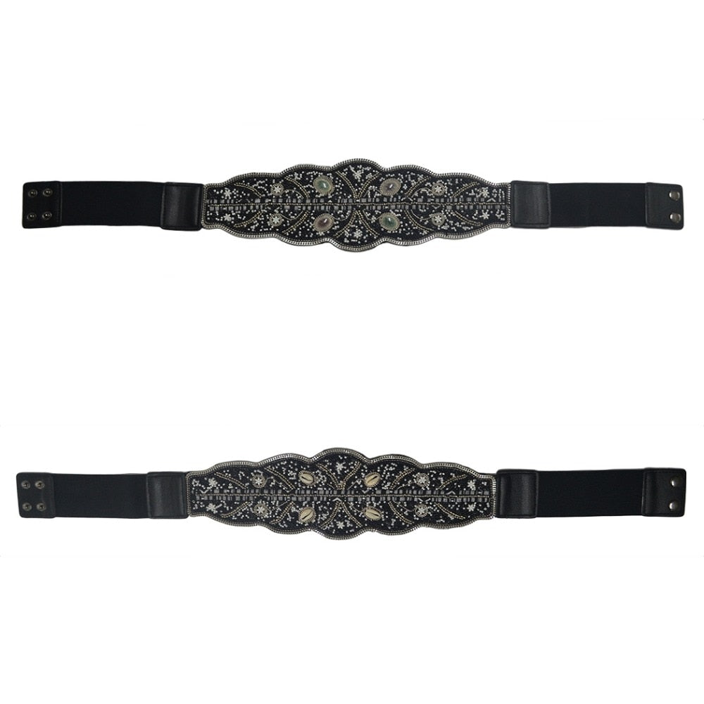 Bohemian Charm Belt with Beading