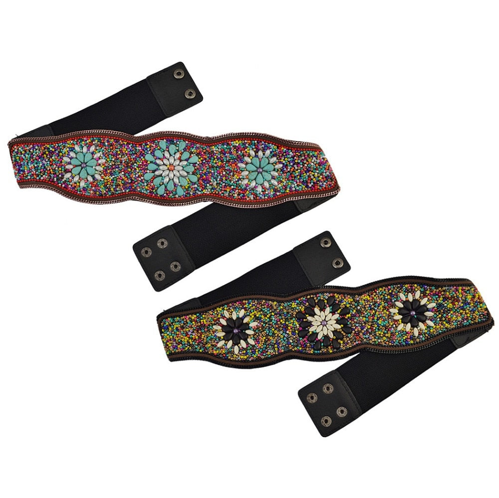 Bohemian Charm Belt with Beading