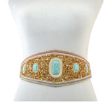 Bohemian Charm Belt with Beading
