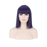 Mrs Wallace Cosplay Wig Green Black Red Pink Blue White Blonde Purple Brown Silver