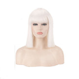 Mrs Wallace Cosplay Wig Green Black Red Pink Blue White Blonde Purple Brown Silver