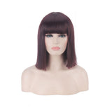 Mrs Wallace Cosplay Wig Green Black Red Pink Blue White Blonde Purple Brown Silver