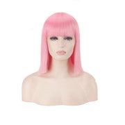 Mrs Wallace Cosplay Wig Green Black Red Pink Blue White Blonde Purple Brown Silver
