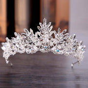 Ice Queen Crystals Crown Black or White.