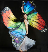 Super Large Butterfly Wings Dancing Festival Wear Adult Kids 2 Sizes
