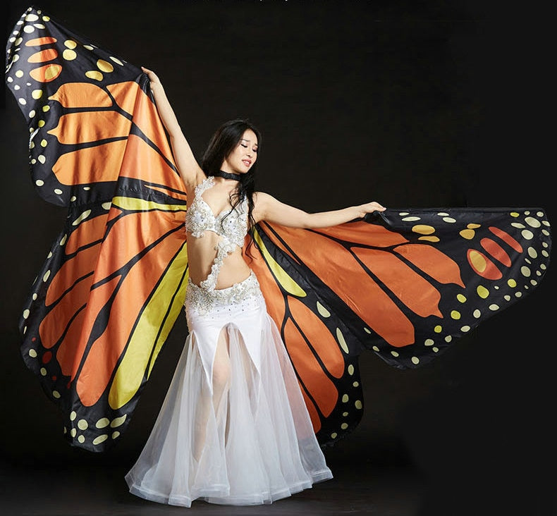 Super Large Butterfly Wings Dancing Festival Wear Adult Kids 2 Sizes