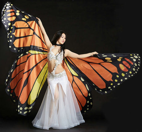 Super Large Butterfly Wings Dancing Festival Wear Adult Kids 2 Sizes