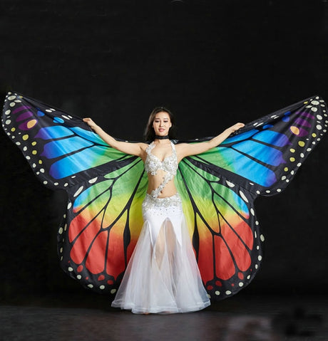 Super Large Butterfly Wings Dancing Festival Wear Adult Kids 2 Sizes