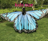 Super Large Butterfly Wings Dancing Festival Wear Adult Kids 2 Sizes
