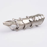 Skull Double Finger Ring Knuckle Armour