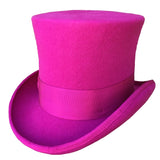 Hot Pink Tall Top Hat
