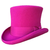 Hot Pink Tall Top Hat