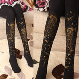 Sweet Jellyfish Printed Tights