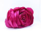 Rose Evening Bag Clutch Purse