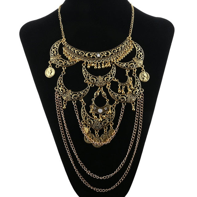 Gypsy Queen Statement Necklace