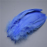 100pcs Goose Nagoire Feathers Plumes | 5-7inch/13-18cm | Crafting | Many Colours - Woodland Gatherer