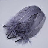 100pcs Goose Nagoire Feathers Plumes | 5-7inch/13-18cm | Crafting | Many Colours - Woodland Gatherer