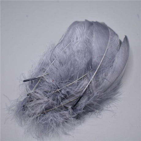100pcs Goose Nagoire Feathers Plumes | 5-7inch/13-18cm | Crafting | Many Colours - Woodland Gatherer