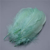 100pcs Goose Nagoire Feathers Plumes | 5-7inch/13-18cm | Crafting | Many Colours - Woodland Gatherer