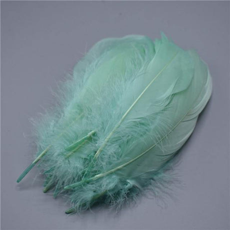 100pcs Goose Nagoire Feathers Plumes | 5-7inch/13-18cm | Crafting | Many Colours - Woodland Gatherer