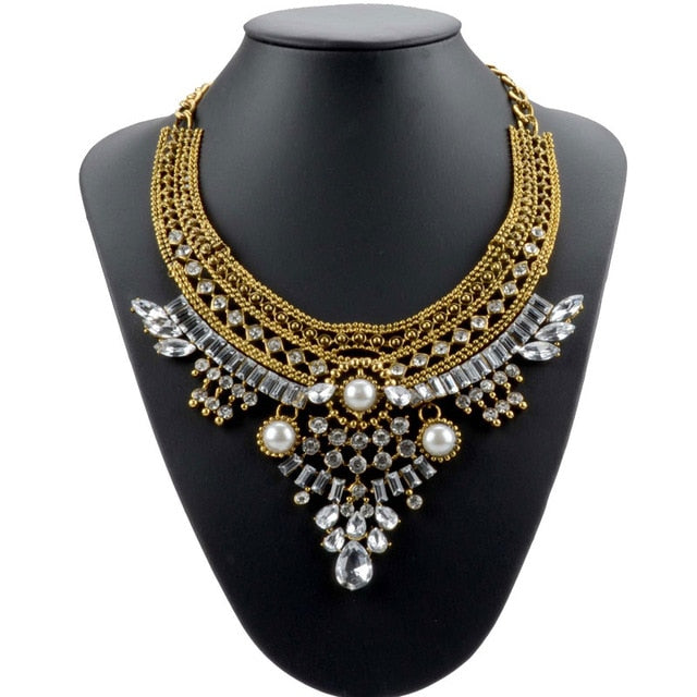 Gypsy Vintage Maxi Statement Necklace