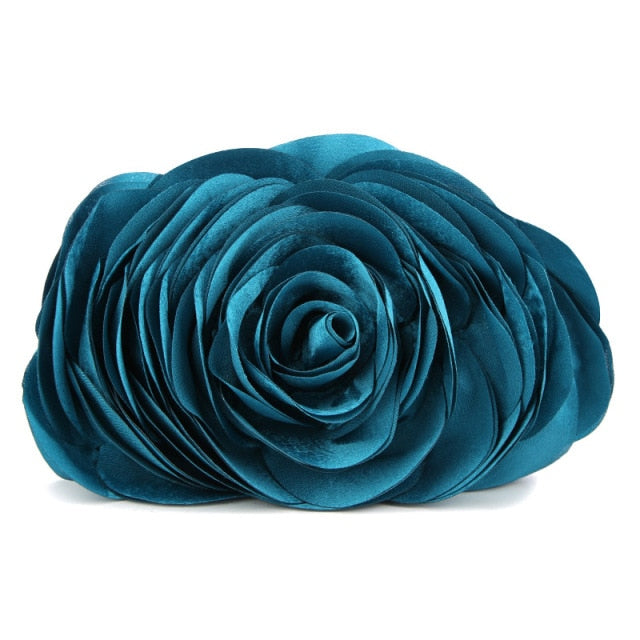 Rose Evening Bag Clutch Purse