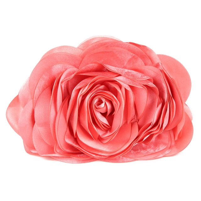 Rose Evening Bag Clutch Purse