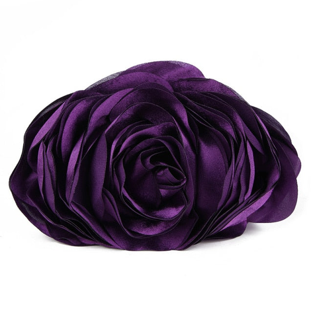 Rose Evening Bag Clutch Purse