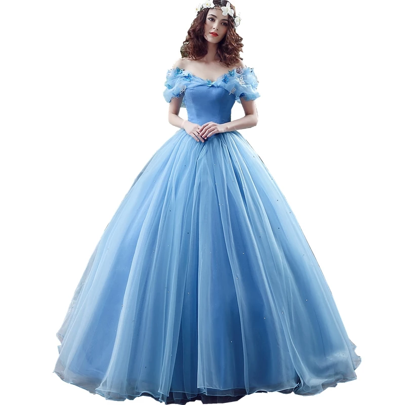 Cinderella Dress Crystals & Butterflies