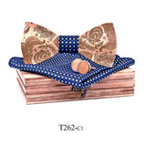 Paisley Wooden Bow Ties