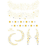 Itty Bitty Freckles!! Silver & Gold Foil Tattoo - Festival Face Tattoos