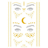 Itty Bitty Freckles!! Silver & Gold Foil Tattoo - Festival Face Tattoos