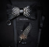 Bow Tie & Lapel Pin Men's Gift Set