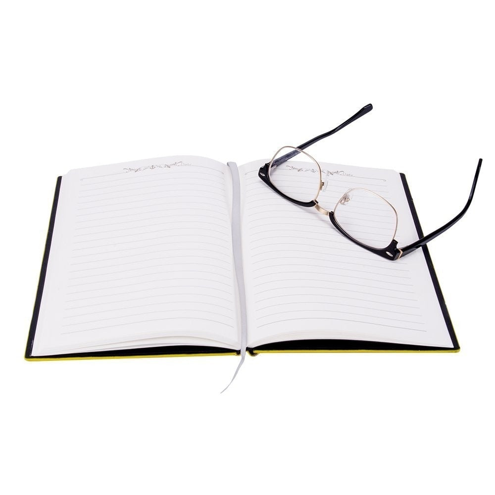Handmade Embossed Faux Leather Owl Journal