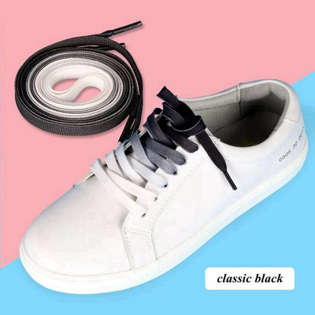 Ombre Silk Shoelaces