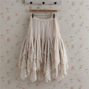 Mori Ruffled Lace Layering Skirt