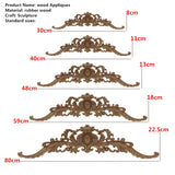 Carved Wood Embellishment Toppers