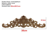 Carved Wood Embellishment Toppers