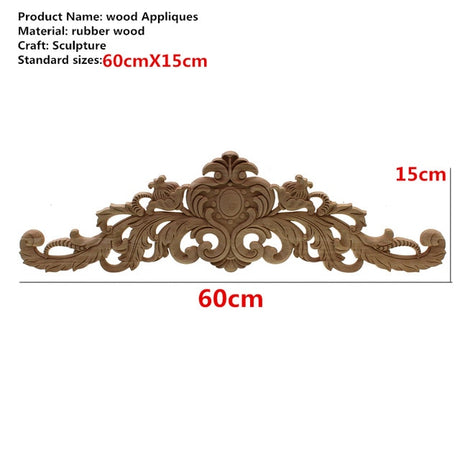 Carved Wood Embellishment Toppers