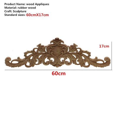 Carved Wood Embellishment Toppers