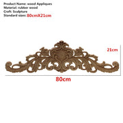 Carved Wood Embellishment Toppers