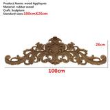 Carved Wood Embellishment Toppers