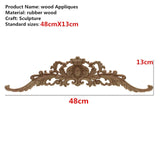 Carved Wood Embellishment Toppers