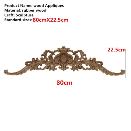 Carved Wood Embellishment Toppers