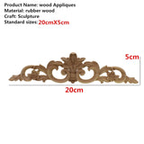 Carved Wood Embellishment Toppers