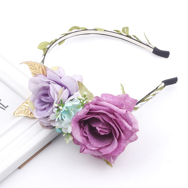Floral Crown Flower Headband Woodland Gatherer - Australian Online Shop - Whimsy & Wonder - Imaginative Play - Gifts - Fashion - DIY Crafts - Special Occasions & Everyday Fun