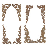 Wooden Carved Corner Furniture Embellishments