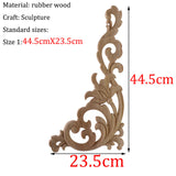 Wooden Carved Corner Furniture Embellishments
